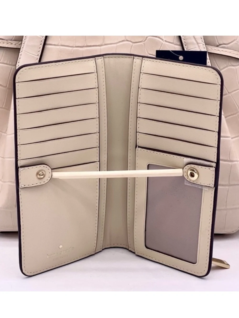 Kate Spade Dumpling Large Slim Bifold Wallet